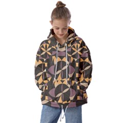 Abstract Pattern Geometric Backgrounds   Kids  Oversized Hoodie by Eskimos