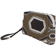 Abstract Pattern Geometric Backgrounds   Wristlet Pouch Bag (small) by Eskimos