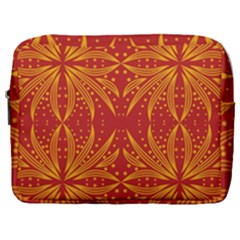 Abstract pattern geometric backgrounds   Make Up Pouch (Large)