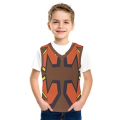 Abstract Pattern Geometric Backgrounds   Kids  Basketball Tank Top by Eskimos