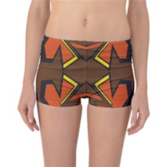 Abstract Pattern Geometric Backgrounds   Reversible Boyleg Bikini Bottoms by Eskimos