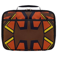 Abstract Pattern Geometric Backgrounds   Full Print Lunch Bag by Eskimos