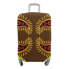 Floral Pattern Paisley Style Paisley Print  Doodle Background Luggage Cover (small) by Eskimos