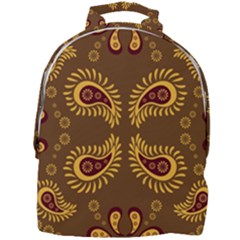 Floral Pattern Paisley Style Paisley Print  Doodle Background Mini Full Print Backpack by Eskimos