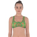 Floral pattern paisley style Paisley print  Doodle background Got No Strings Sports Bra View1