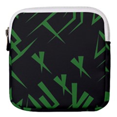 Abstract Pattern Geometric Backgrounds   Mini Square Pouch by Eskimos