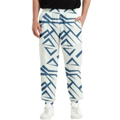 Abstract Pattern Geometric Backgrounds   Men s Elastic Waist Pants by Eskimos