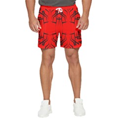 Abstract Pattern Geometric Backgrounds   Men s Runner Shorts by Eskimos
