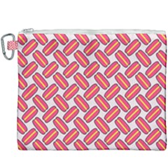 Abstract Cookies Canvas Cosmetic Bag (xxxl) by SychEva