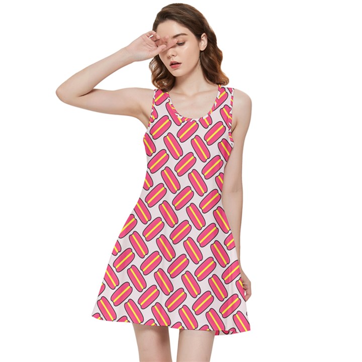 Abstract Cookies Inside Out Racerback Dress