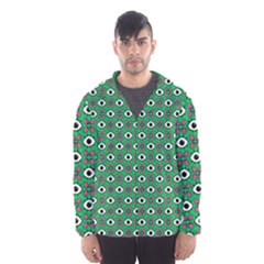 Beetle Eyes Men s Hooded Windbreaker by SychEva