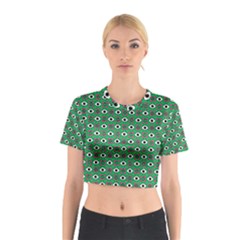 Beetle Eyes Cotton Crop Top by SychEva
