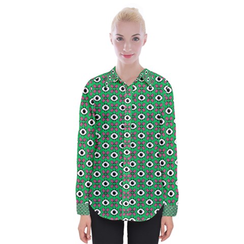 Beetle Eyes Womens Long Sleeve Shirt by SychEva