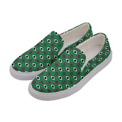 Beetle Eyes Women s Canvas Slip Ons by SychEva
