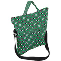 Beetle Eyes Fold Over Handle Tote Bag