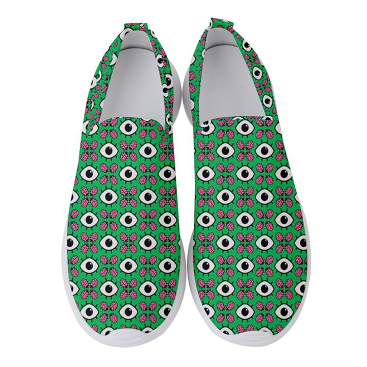 Beetle Eyes Women s Slip On Sneakers