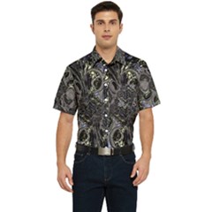 The Pollinator Men s Short Sleeve Pocket Shirt  by MRNStudios