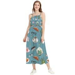 Fashionable Office Supplies Boho Sleeveless Summer Dress by SychEva