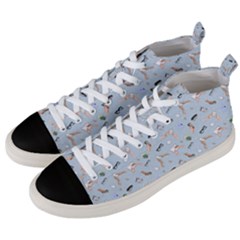 Office Men s Mid-top Canvas Sneakers by SychEva