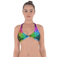 Fractal Design Halter Neck Bikini Top