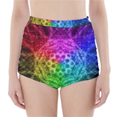 Fractal Design High-Waisted Bikini Bottoms