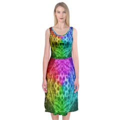 Fractal Design Midi Sleeveless Dress