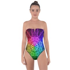 Fractal Design Tie Back One Piece Swimsuit