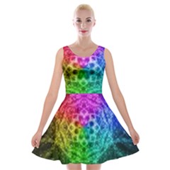 Fractal Design Velvet Skater Dress