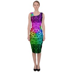 Fractal Design Sleeveless Pencil Dress