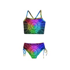 Fractal Design Girls  Tankini Swimsuit