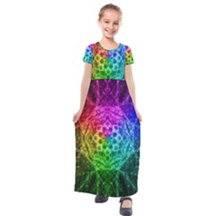 Fractal Design Kids  Short Sleeve Maxi Dress