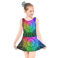 Fractal Design Kids  Skater Dress Swimsuit