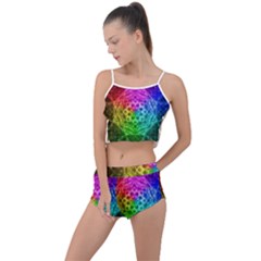 Fractal Design Summer Cropped Co-Ord Set