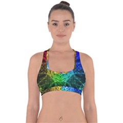 Fractal Design Cross Back Hipster Bikini Top 