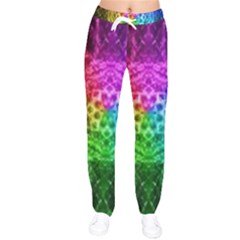 Fractal Design Women velvet Drawstring Pants