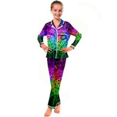 Fractal Design Kid s Satin Long Sleeve Pajamas Set