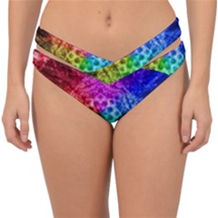 Fractal Design Double Strap Halter Bikini Bottom