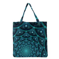 Fractal Grocery Tote Bag