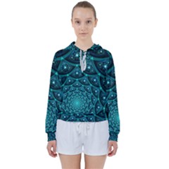 Fractal Women s Tie Up Sweat