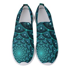 Fractal Women s Slip On Sneakers