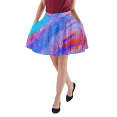 Fractal A-line Pocket Skirt by Sparkle