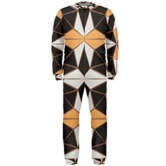Abstract Pattern Geometric Backgrounds   Onepiece Jumpsuit (men)