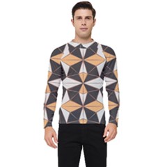 Abstract Pattern Geometric Backgrounds   Men s Long Sleeve Rash Guard by Eskimos