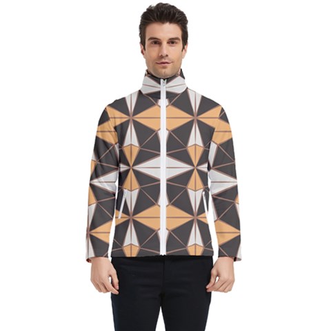 Abstract Pattern Geometric Backgrounds   Men s Bomber Jacket by Eskimos