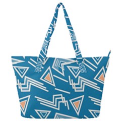 Abstract Pattern Geometric Backgrounds   Full Print Shoulder Bag by Eskimos