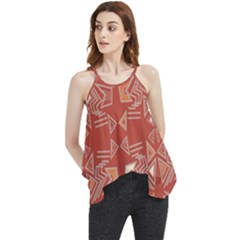 Abstract Pattern Geometric Backgrounds   Flowy Camisole Tank Top by Eskimos