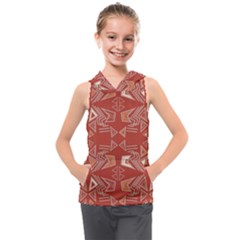 Abstract Pattern Geometric Backgrounds   Kids  Sleeveless Hoodie by Eskimos