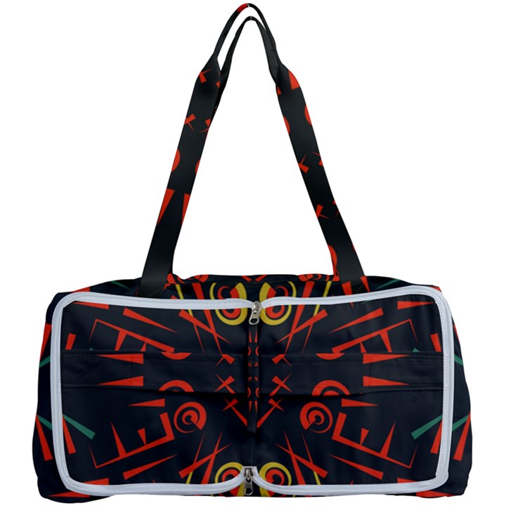 Abstract pattern geometric backgrounds   Multi Function Bag