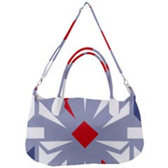 Abstract Pattern Geometric Backgrounds   Removal Strap Handbag by Eskimos