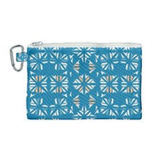 Abstract Pattern Geometric Backgrounds   Canvas Cosmetic Bag (medium) by Eskimos